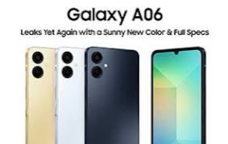 Samsung A06 4/64 box pack all colour available 0