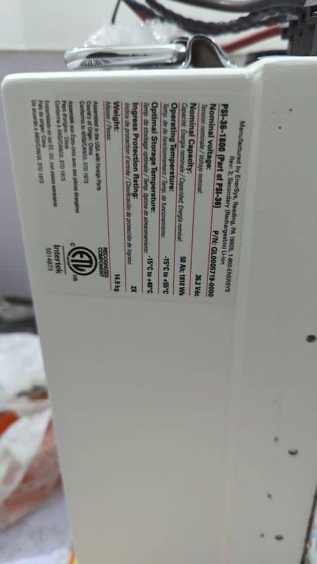 Lithium 3.7v 50ah 10cells 36volt 2