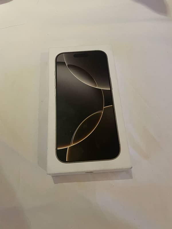 iPhone 16pro 512GB Box Packed Factory Unlock 0