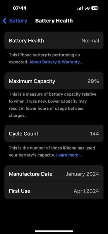 iPhone 16 Pro Max 256gb with 100% battery health 0