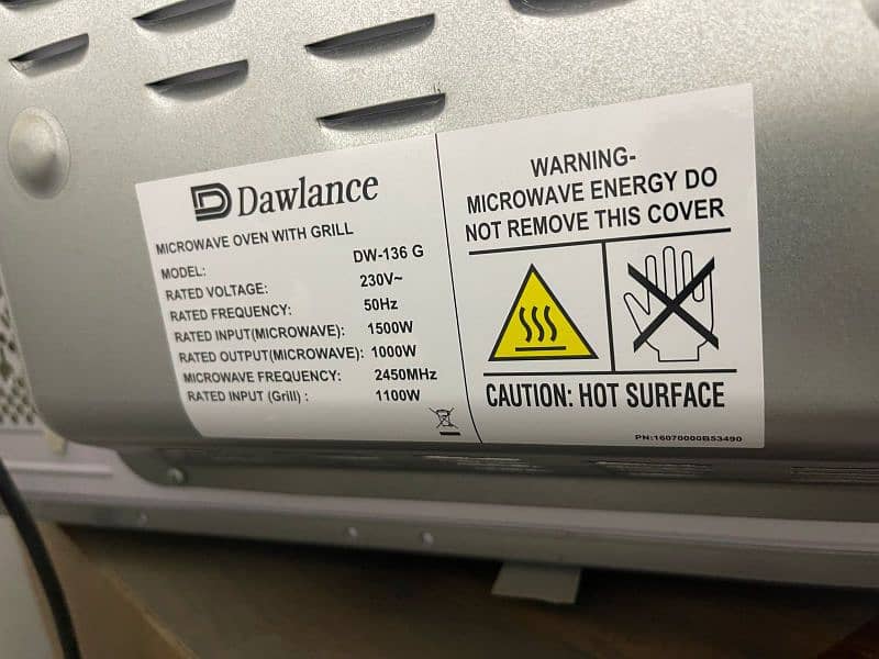 Microwave Oven Dawlance 3