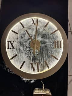 Wall Clock 2*2 feet Size