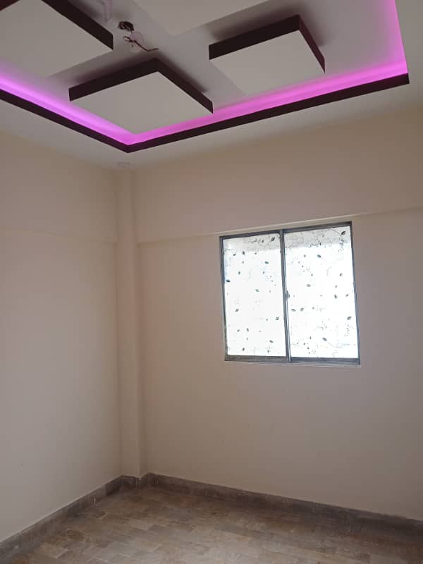 Flat for Rent. . . New Flat. . . Near Johar-Mor karachi 2