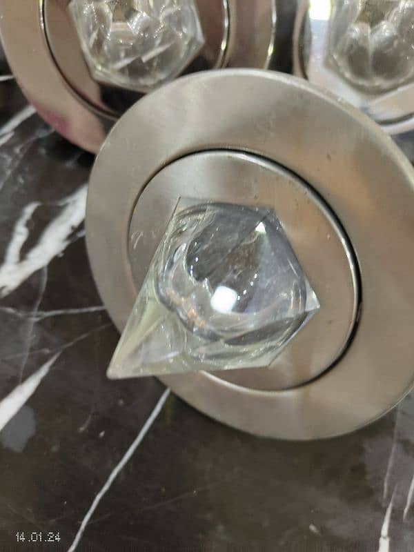 diamond cut ceiling lights 2