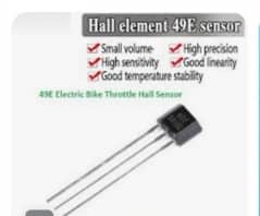 49e Hall Effect Sensor Linear Electric Bike Throttle Repair