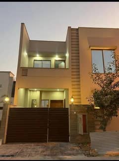 P 11B villa with Basement available for rent in bahria town karachi.