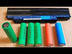 We Have Old Laptop Batteries in a bulk quantity for use lithium 18650