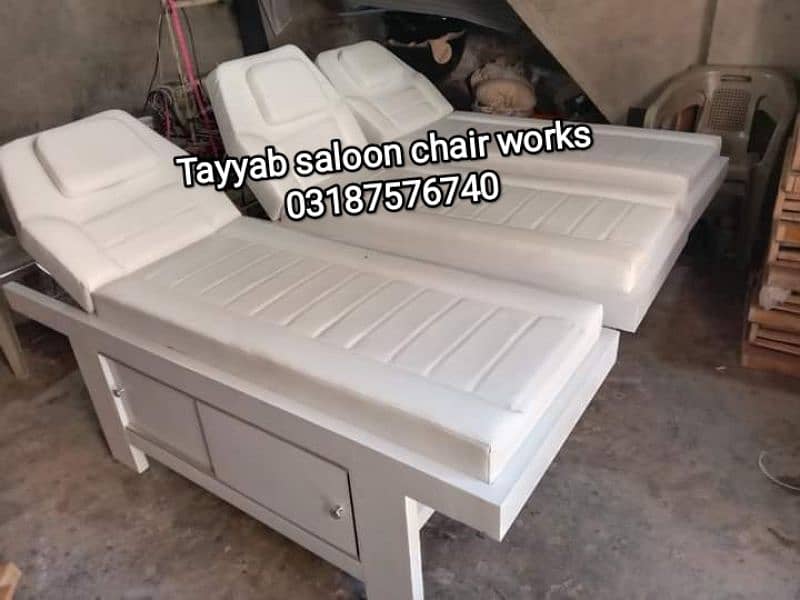 Salon Cahir/Parlour Chair/Facial Bed/Shampoo Unit/Trolley/Pedicure 2