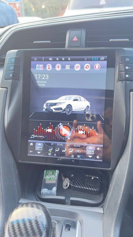 Tesla Screen For Honda Civic 2016 to 2022 1