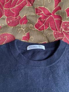 Dior Size Medium Original Sweatshirt Tags Verified