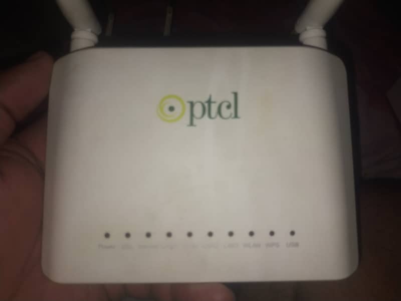 Ptcl wireless N 300 VDSL2 Modem Router 4