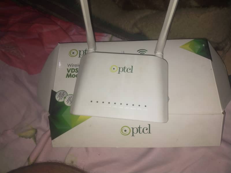 Ptcl wireless N 300 VDSL2 Modem Router 5