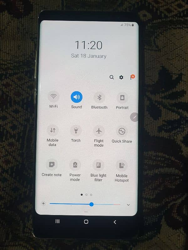 Samsung note8 Ram6/Room64 GB pta official approved only sim call 10