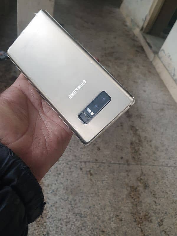 Samsung note8 Ram6/Room64 GB pta official approved only sim call 13