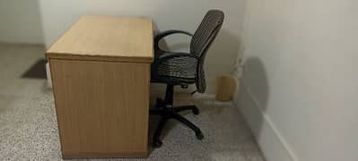 OFFICE CHAIR AND TABLE AVAILABLE FOR SALE