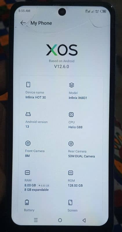 Infinix Hot 30 8+128 All ok 03000032254 1