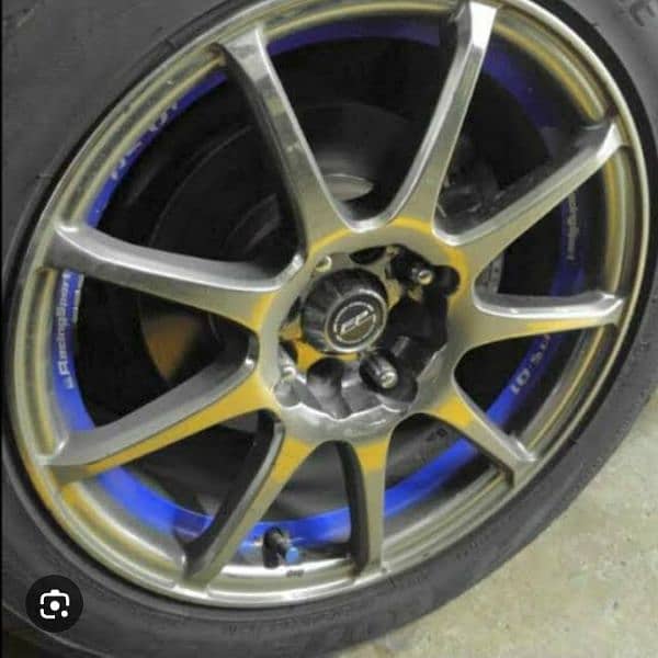 16 inch Ultra light weight rims multipcd exchange possible with 18 ich 0