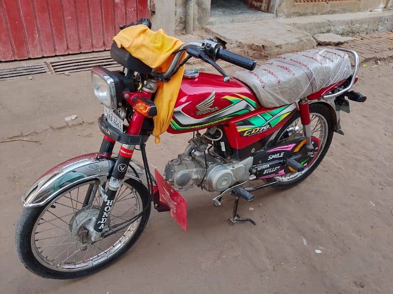 Honda CD 70 motorcycle for sale model 2022 03708340134//03290347338 11