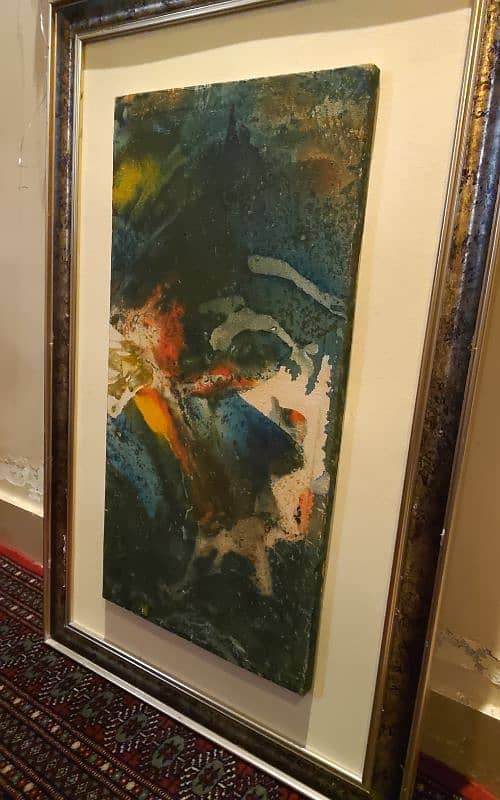 Abstract Interior painting in oil 0