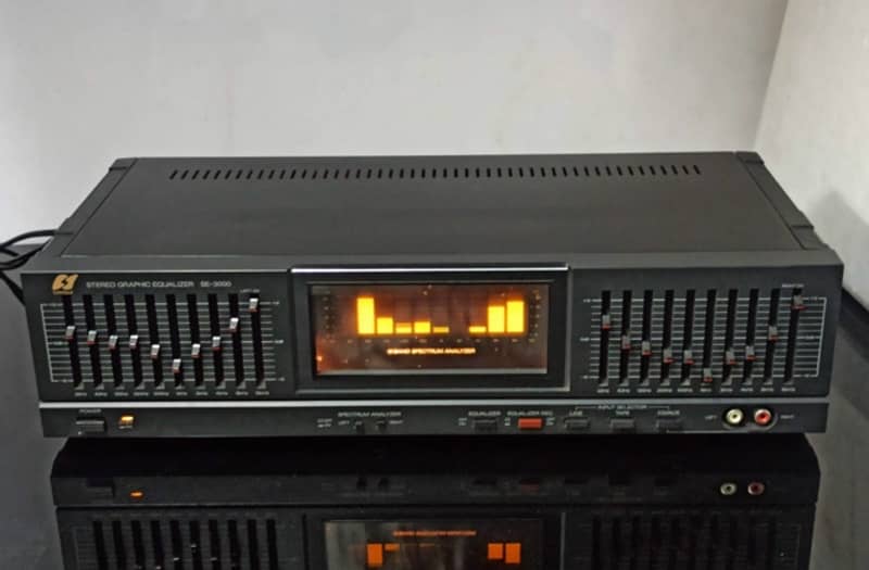 SANSUI SE-3000 STEREO 10+ 10 BAND GRAPHIC EQUALIZER 0