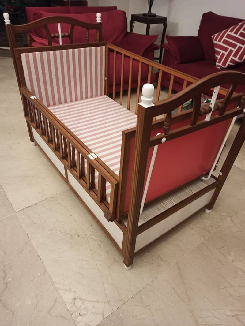 Customized Baby Cot with Swing option For Immediate Sale 1