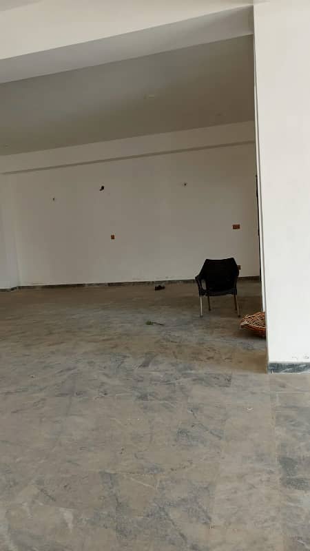 3000 Squire Foot Commercial Hall Hall for Rent in Nawab Town Very Hot Location for Beauty Saloon, Werehouse, Call Centre, Gym, Snooker Club and any other setup you want 0