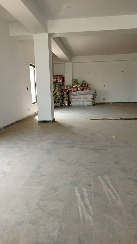 3000 Squire Foot Commercial Hall Hall for Rent in Nawab Town Very Hot Location for Beauty Saloon, Werehouse, Call Centre, Gym, Snooker Club and any other setup you want 5