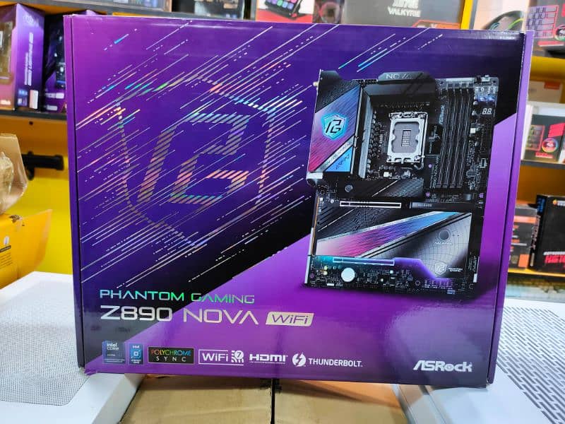 ASRock Z890 NOVA WiFi Gaming Motherboard – High-Performance 0