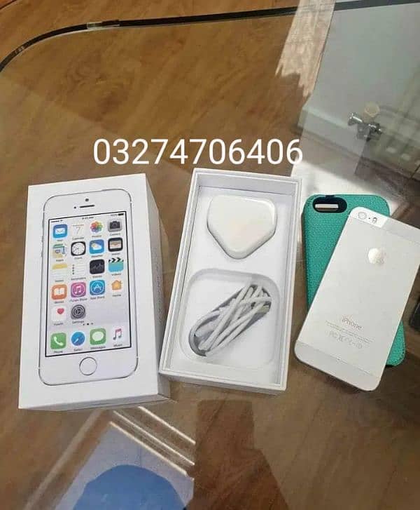 iPhone 5s 64gb PTA Approved # Watsapp No # 03274706406 0