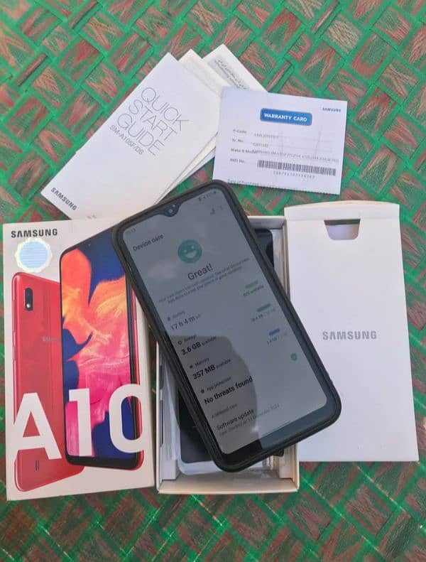 Samsung A10 2/32 full box best for hotspot no exchange read detail 0