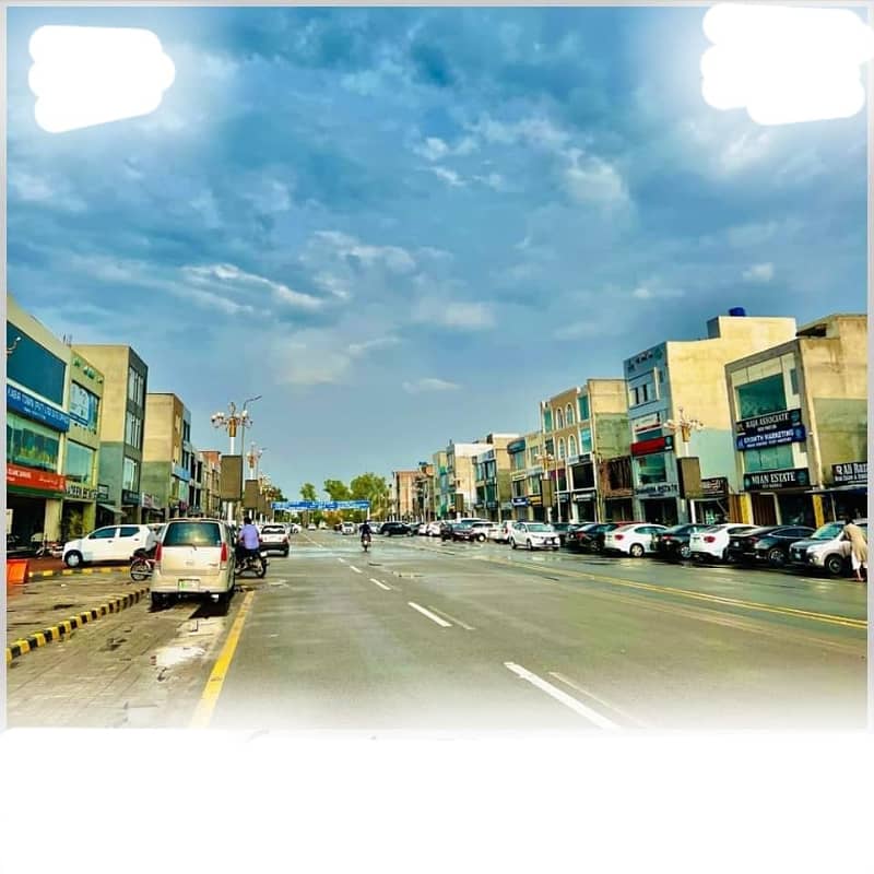 4 MARLA COMMERCIAL PLOT @ 3 YEARS EASY INSTALLMENTS WITH POSSESION @ MAIN 80 FEET ROAD IN AL KABIR TOWN PHASE 2 BLOCK A 26