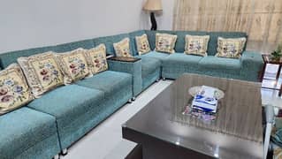 u shape sofa 11 seater