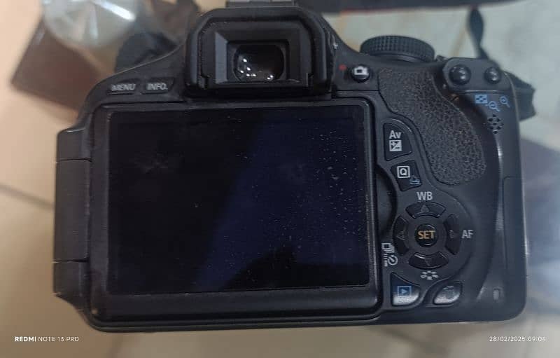 DSLR camera Cannon D600 3