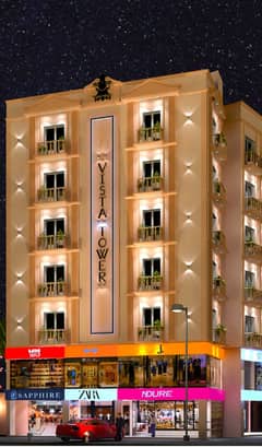 510 SQUARE FEET RESIDENTIAL APRTMENT IN CORNER BUILDING ON 2.5 YEAR EASY INSTALLMENT PLAN IN FACING MAIN RAIWIND ROAD IN AL KABIR TOWN MAIN RAIWIND ROAD LAHORE