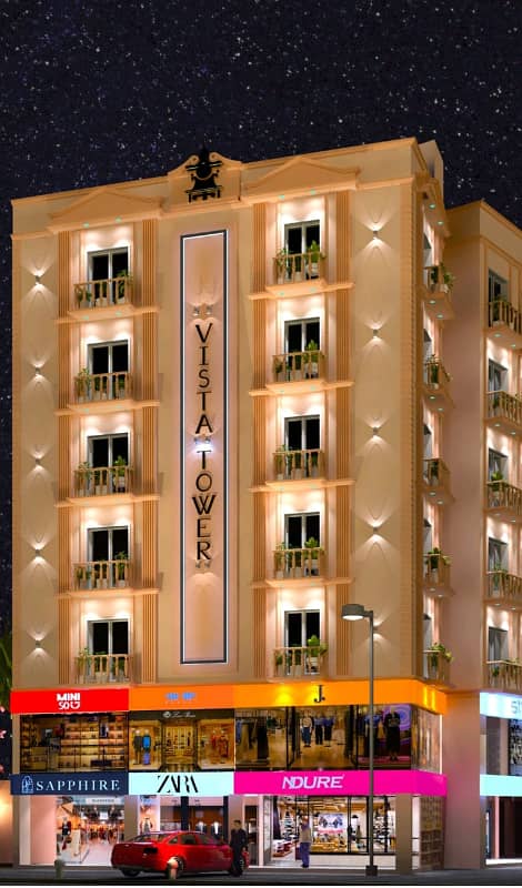 510 SQUARE FEET RESIDENTIAL APRTMENT IN CORNER BUILDING ON 2.5 YEAR EASY INSTALLMENT PLAN IN FACING MAIN RAIWIND ROAD IN AL KABIR TOWN MAIN RAIWIND ROAD LAHORE 0