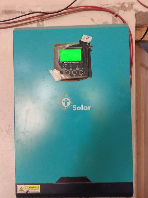 solar inverter 5 kw and included with battery 2