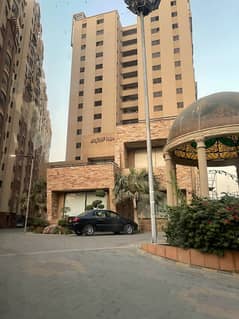 Hermain royal residency 4 bed dd available in gulshan-e-iqbal block 1