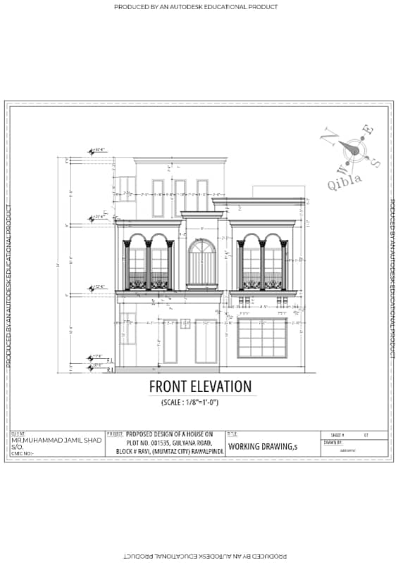 Brand new house for sale in Mumtaz city. 7