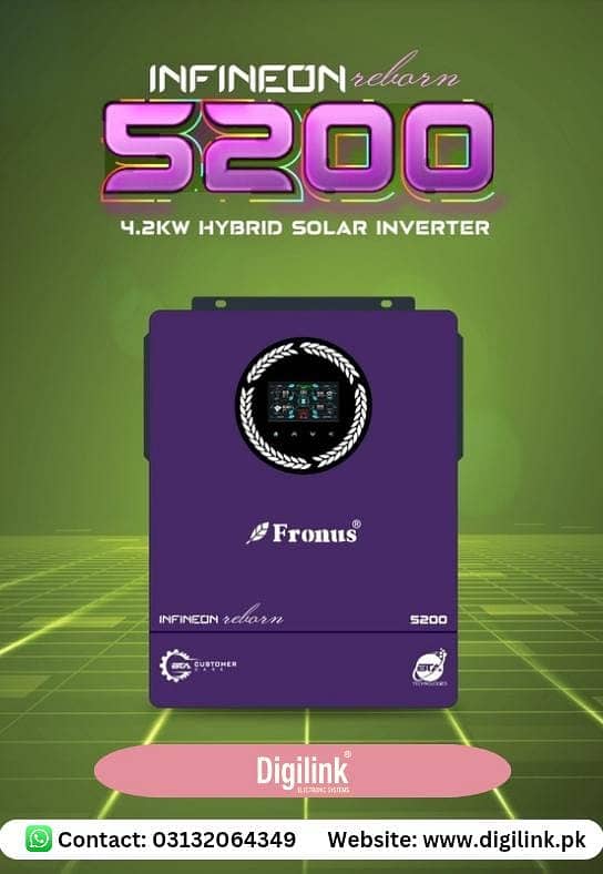 Solar Inverter/Fronus Hybrid Inverter/Ongrid/3.5KW/6.2KW/9.2KW/10.2KW 1