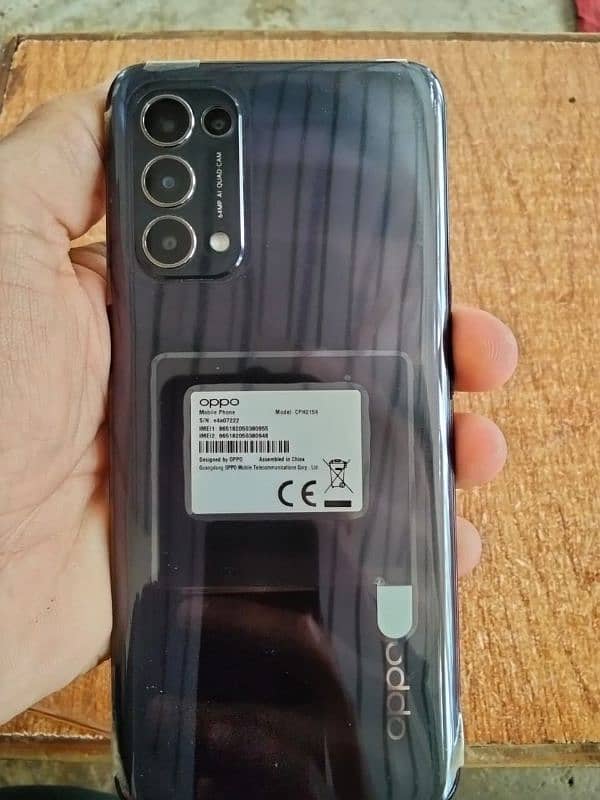 OPPO Reno 5 Ram 8+8 Rom 128 All ok with box chargr 0