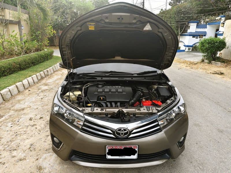 TOYOTA COROLLA ALTIS (GRANDE) CVT 1.8cc (B2B) ORIGINAL BRONZE MICA CLR 15