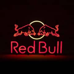 brand new Redbull led neon light