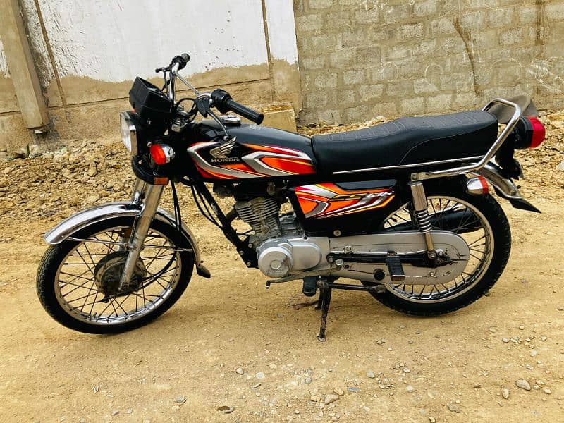 Honda 125 model 2022 karachi 4