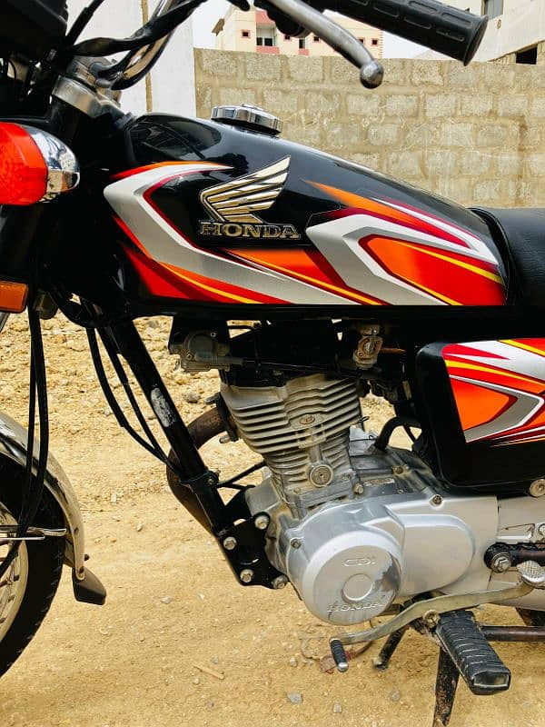 Honda 125 model 2022 karachi 6