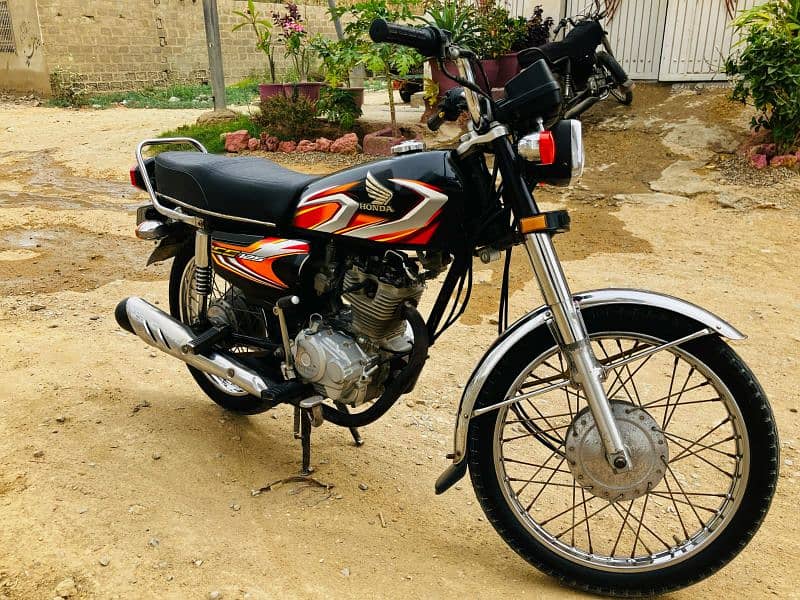 Honda 125 model 2022 karachi 7