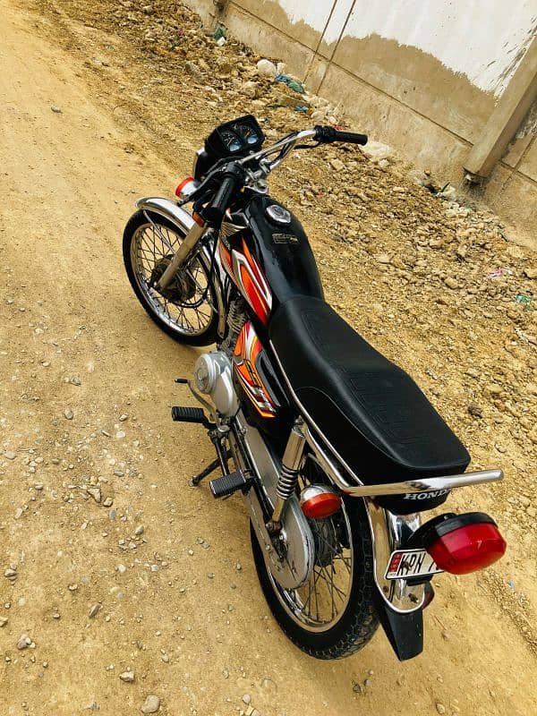 Honda 125 model 2022 karachi 11