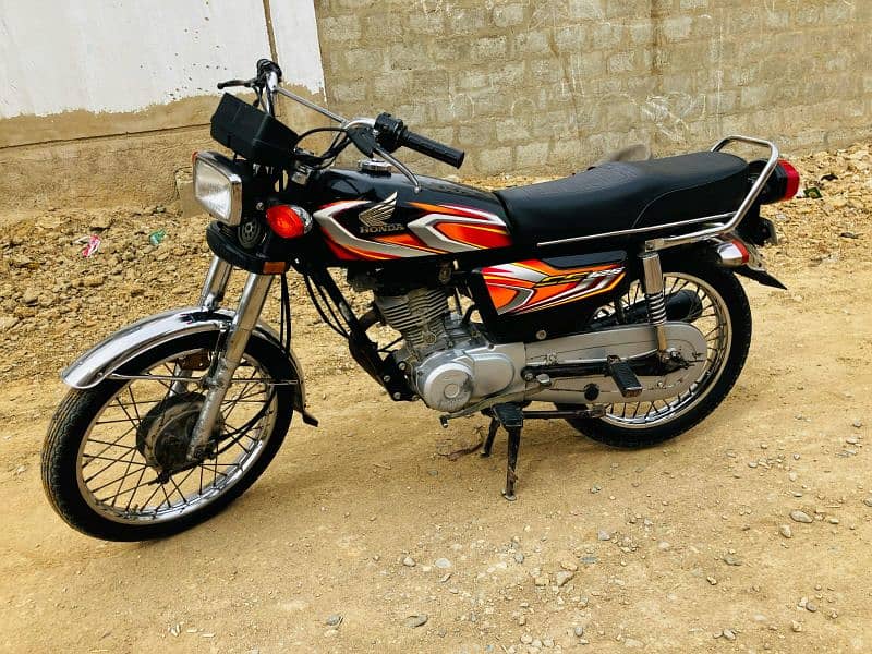 Honda 125 model 2022 karachi 14