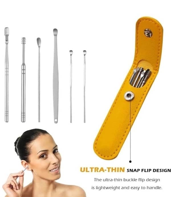 Ear wax cleaning tool kit 1