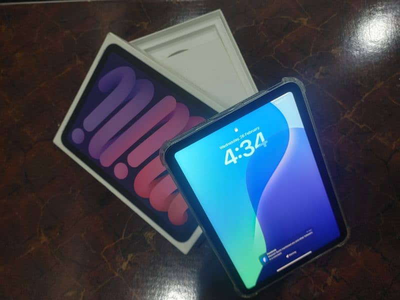 iPad mini 6 good condition best for pubg graphic designing with box 0