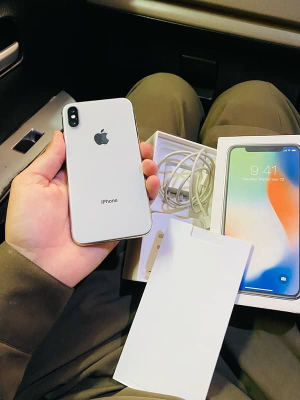 iphone x pta approved with full box 3